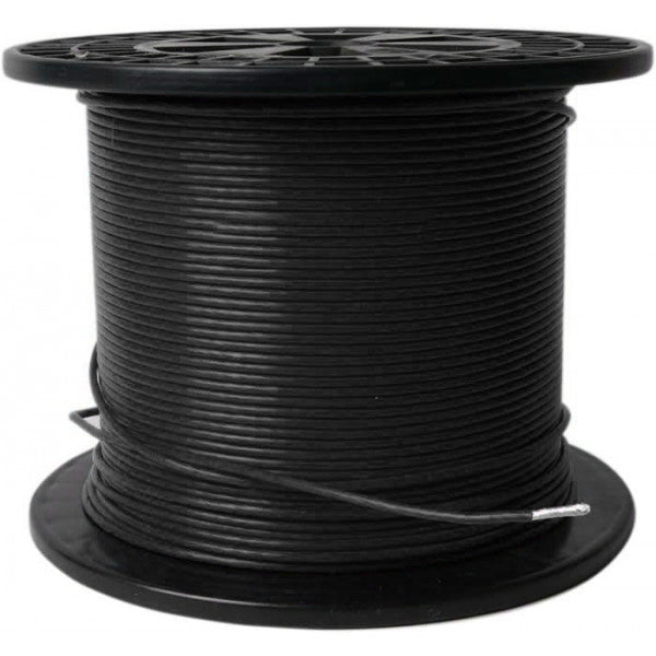 KFZ-Einaderkabel - Fahrzeugkabel 1 mm² Schwarz – ISO 6722-1