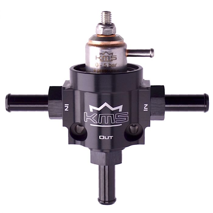 KMS Fuel pressure regulator 3-way - KMS Webshop