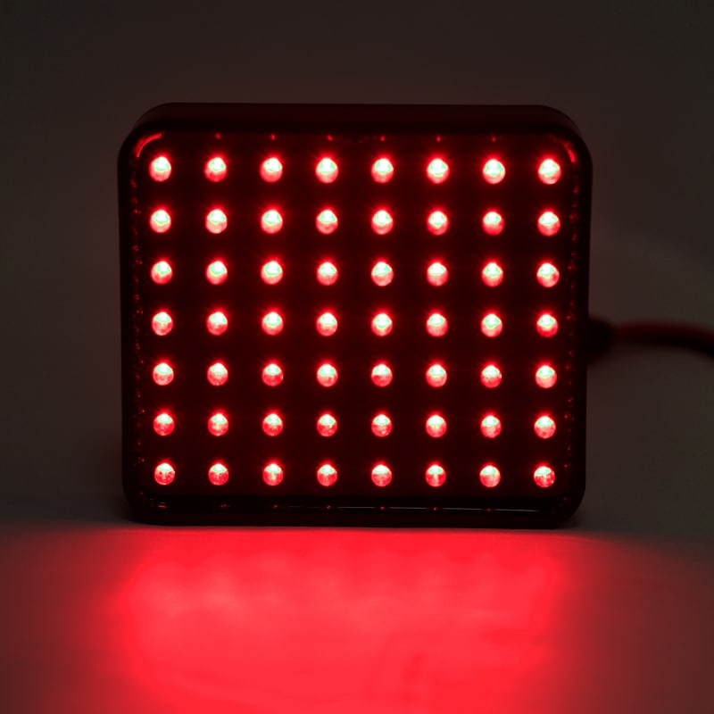 LTEC LED Rainlight FIA Homologiert 56 LEDs Rot Regenlicht