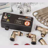 Steuergerät und Anschlüsse der OPTIFIREX Feuerlöschanlage