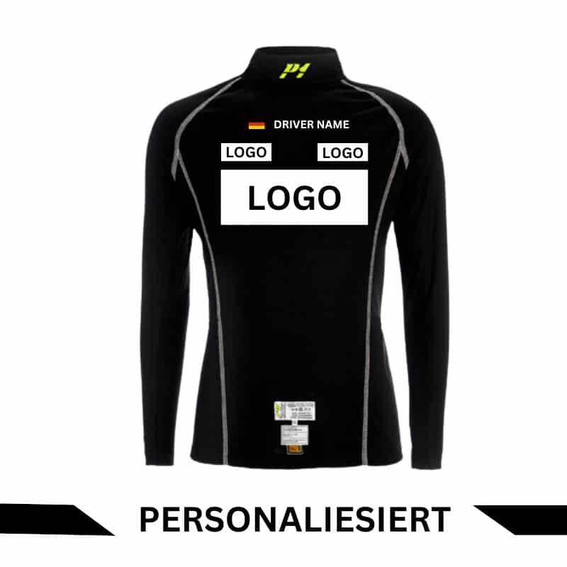 P1 FIA Elite Slim Fit inkl. Namen und Logos einseitiger Druck