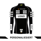 P1 FIA Elite Slim Fit inkl. Namen und Logos einseitiger Druck
