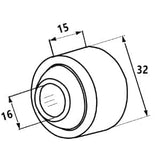 Radial Gelenklager - GE 16