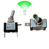 12V KFZ-Kippschalter mit grüner LED