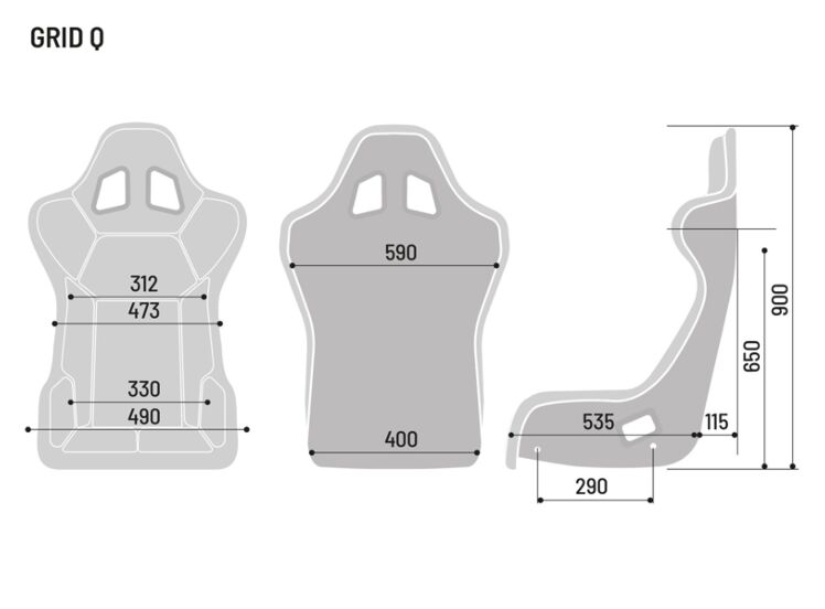 Sparco Grid  Q (QRT) – FIA 8855-1999 Größenübersicht
